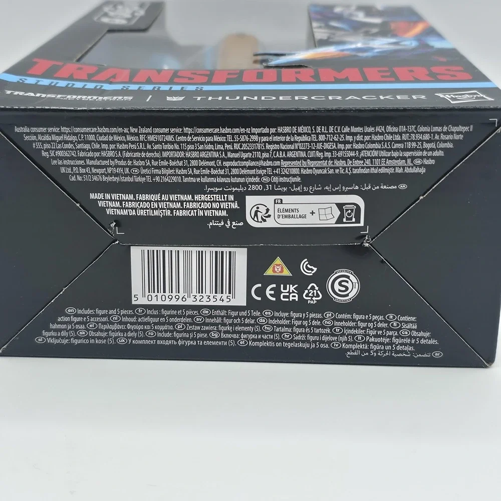 Hasbro Transformers Thundercracker Studio Series Voyager Blue‎ Action Figure New